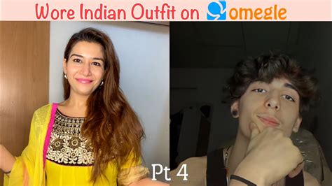 indian girl nude omegle|Wearing Indian Outfit on OMEGLE Pt 3 